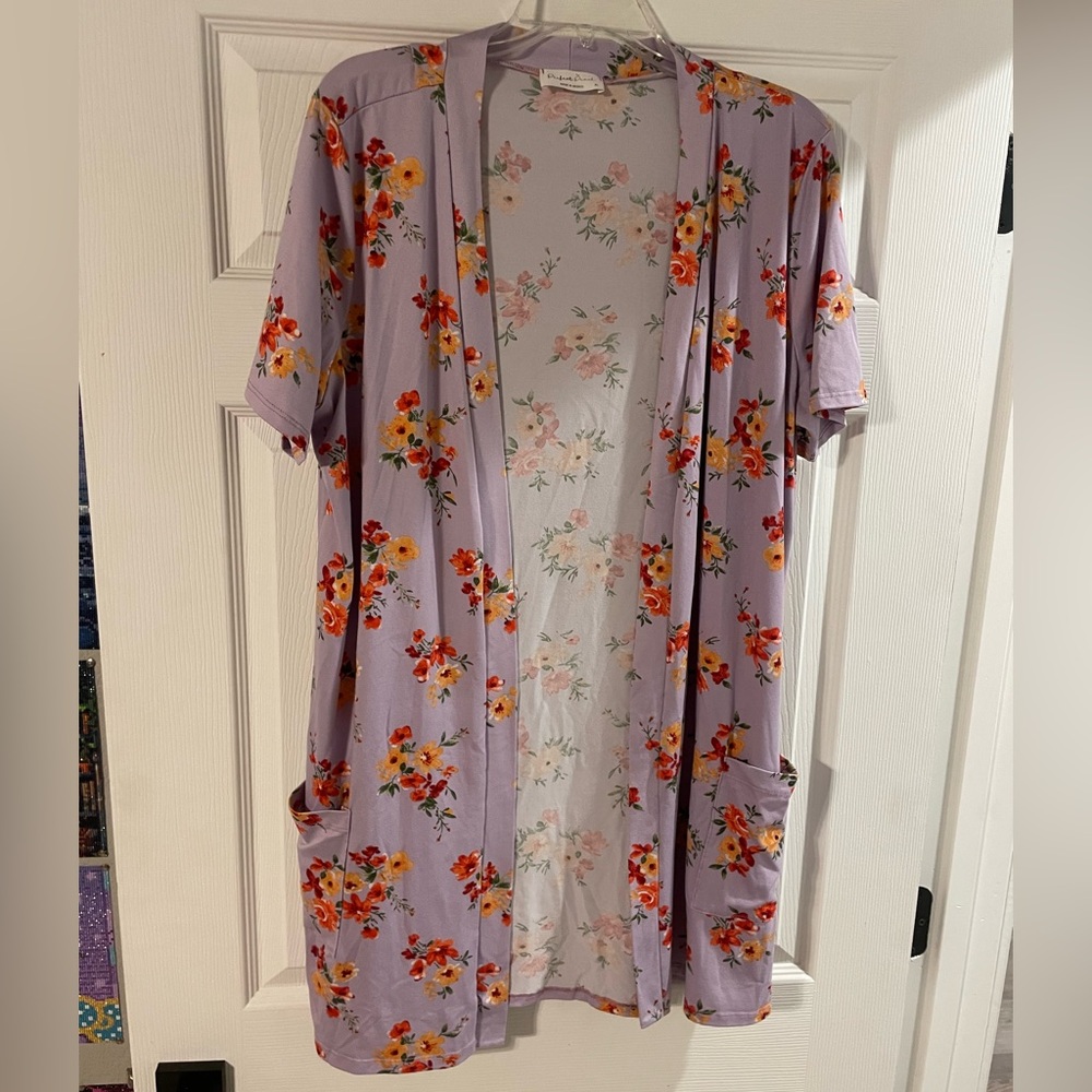 Floral Women's Kimono Cardigan